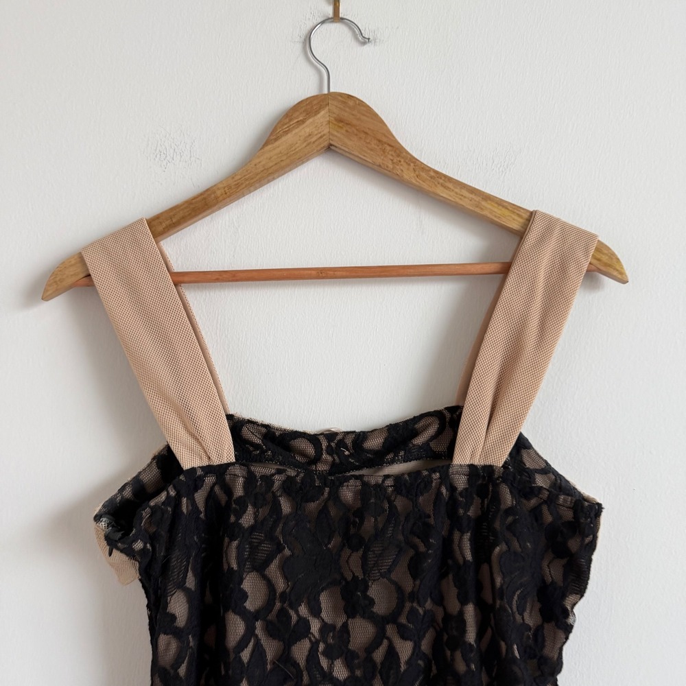 Vintage Y2K Young Essence Floral Mesh Button‎ Down Tank Size Medium - Picture 5 of 10